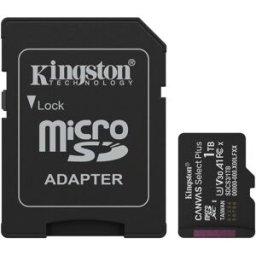Cartão de Memória Canvas Select Plus Gen3 1TB MicroSDXC UHS-I Classe 10 + Adaptador - KINGSTON