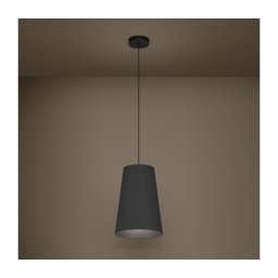Eglo 390132 - Candeeiro suspenso PETROSA 1xE27/40W/230V preto