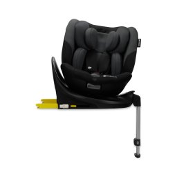 KINDERKRAFT SELECT - Cadeira auto infantil com base giratória FIX (40-150 cm) Preto grafite