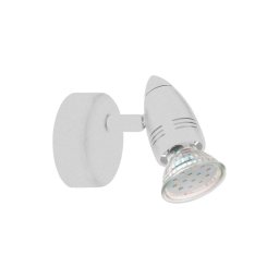 Eglo 780447 - Foco de parede LED SABADELL 1xGU10/2,8W/230V 3000K branco