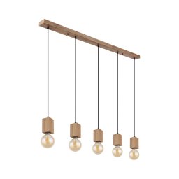 Globo 15655-5H - Candeeiro suspenso ERNA 5xE27/60W/230V