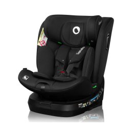 Lionelo - Cadeira auto com base giratória BRAVE i-Size 40–150 cm Preto Carbono