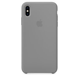 Capa de Silicone Cinzento Claro iPhone XS Max