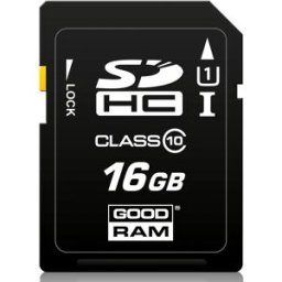 Cartão de Memória 16GB SDHC - GOODRAM