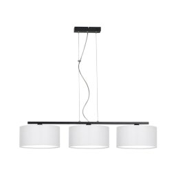 Candelabro sobre um fio ASTRA 3xE27/60W/230V branco