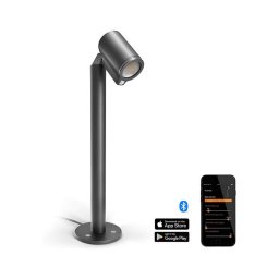 STEINEL 058661 - Candeeiro exterior LED com sensor SPOT WAY 1xGU10/7W/230V IP44