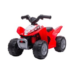 Quad elétrico Honda 30W/2500 mAh vermelho