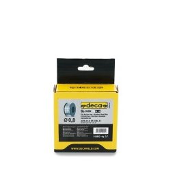 Bobina de Fio de Aço Inox Ø100 mm 0,8 mm 0,7 kg DECA