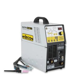 Máquina de Soldar TIG Inverter DECA MASTROTIG 216 AC/DC LAB 230V 160A Com Acessórios