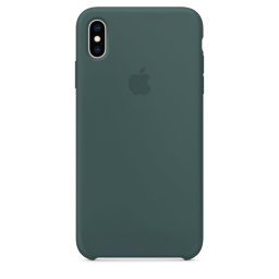 Capa de Silicone Verde Escuro iPhone X e XS