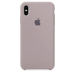 Capa de Silicone Rosa Acinzentado iPhone X e XS