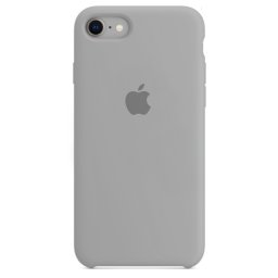 Capa de Silicone Cinzento Claro iPhone 7 8 SE