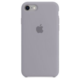 Capa de Silicone Rosa Acinzentado iPhone 7 8 SE