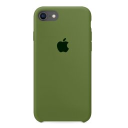 Capa de Silicone Verde iPhone 7 8 SE
