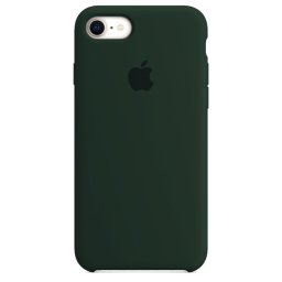 Capa de Silicone Verde Escuro iPhone 7 8 SE