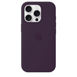 Capa de Silicone Roxo iPhone 15 Pro Max