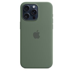 Capa de Silicone Verde iPhone 15 Pro Max