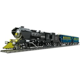 Jie star JJ9155 - JIES TAR modelo de comboio com locomotiva a vapor
