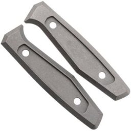 Daily Customs AK1 Scales P10012638, Plain Titanium Inlay capas de cabos