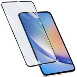 Cellular line Protetor Ecrã Cellularline - Samsung Galaxy A35 5G / A55 5G Vidro temperado - Moldura Preta