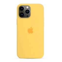 Capa de Silicone Amarelo iPhone 14 Pro