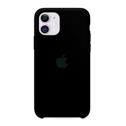 Capa de Silicone Preto iPhone 11