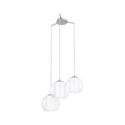 EGLO 92762 - Luz pendente BOLSANO 3xE27/60W