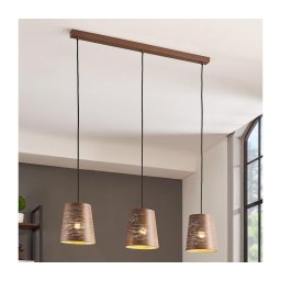 Eglo 99438 - Candelabro suspenso SEGEZIA 3xE27/40W/230V
