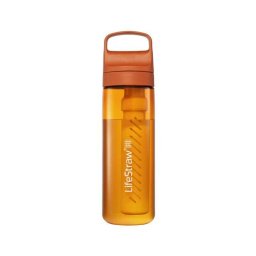 Garrafa com Filtro de Água LifeStraw Go 2.0 22oz Kyoto Orange WW LGV422ORWW