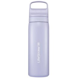 Garrafa Filtro de Água LifeStraw Aço Inoxidável; 18oz; Provence Purple LGV418PPWW