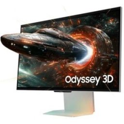 Monitor Gaming Samsung Odyssey 3D G90XF S27FG900XU 27"/ 4K/ 1ms/ 165Hz/ 3D/ Multimedia/ Regulable en altura/ Plata