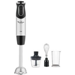 MOULINEX VARINHA 1000W 10VELOC+TURBO PE INOX C/PICADOR + BAT