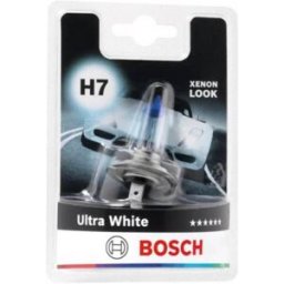 Lâmpada de halogéneo BOSCH H7 Ultra White BL 12V 55W PX26d