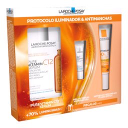 La Roche Posay Coffret Pure Vitamin C12 Sérum Iluminador 30 ml + 15 ml
