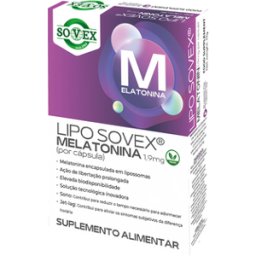 Lipo Sovex Melatonina 1.9mg 30 cápsulas