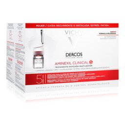 Dercos Ampolas Aminexil Clinical 5 Mulher 42 42 x 6 ml