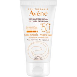 Avène Sun Care Mineral Cream Fragrance-free SPF50+ 50ml