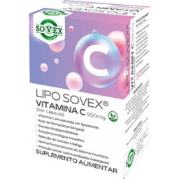 Lipo Sovex Vitamina C 500mg 60 cápsulas