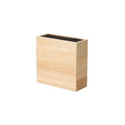 Continenta C3314 - Suporte para facas com inserção flexível 22x9x21,5 cm borracha de figueira