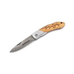 Böker - Faca de bolso em aço damasco Magnum Caveman 19,4 cm