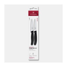 Victorinox - Conjunto de facas de cozinha para legumes SWISS CLASSIC 10 cm 2 unidades preto
