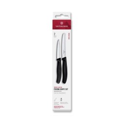 Victorinox - Conjunto de 2 facas para legumes SWISS CLASSIC, preto