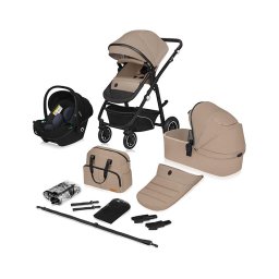 Lionelo - Carrinho modular 3 em 1 BIANKA, Bege Areia