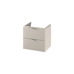 Cersanit S1015-005 - Armário suspenso de casa de banho para lavatório TIRSO 60x45 cm, bege