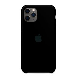Capa de Silicone Preto iPhone 11 Pro