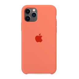 Capa de Silicone Laranja iPhone 11 Pro