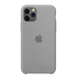 Capa de Silicone Cinzento Claro iPhone 11 Pro