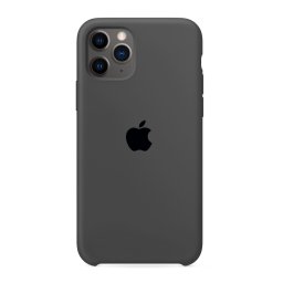 Capa de Silicone Cinzento Escuro iPhone 11 Pro