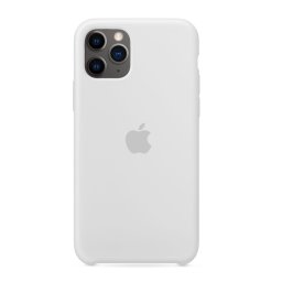 Capa de Silicone Branco iPhone 11 Pro