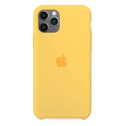 Capa de Silicone Amarelo iPhone 11 Pro